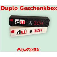 Duplo Geschenkbox| Riegel| Box| Pralinen| Schokolade| Geschenk von PrinTec3D