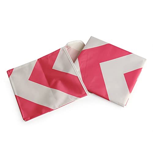 Prince Lionheart CatchAll | Quadratische Bodenmatte | Reinigt mit einem Schwamm | Mehrzweck | Mit Aufbewahrungsbeutel | 107cm x 107cm - Orange & Weißes Chevron-Muster, 2261, Orange/Weiß Prince Lionheart CatchAll | Quadratische Bodenmatte | Reinigt mit einem Schwamm | Mehrzweck | Mit Aufbewahrungsbeutel | 107cm x 107cm - Orange & Weißes Chevron-Muster, 2261, Orange/Weiß von Prince Lionheart