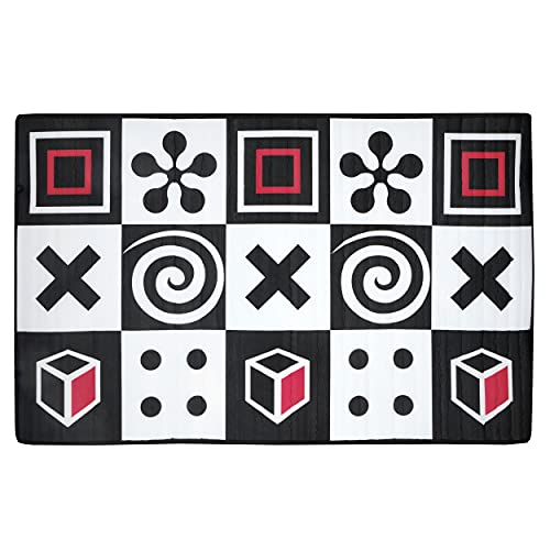 Prince Lionheart Develop Mat | Entwicklungsmatte | Reversible Gepolsterte Spielmatte | Ausgeprägter Kontrast | Wasserdicht | Innen und Außen | Langlebig | 100cm x 150cm | Schwarz/Weiß Prince Lionheart Develop Mat | Entwicklungsmatte | Reversible Gepolsterte Spielmatte | Ausgeprägter Kontrast | Wasserdicht | Innen und Außen | Langlebig | 100cm x 150cm | Schwarz/Weiß von Prince Lionheart