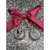 Wir Wissen, Du Wärest Hier, Wenn Der Himmel Nicht So Weit Weg Wäre. Liebevolle Erinnerung Andenken Charm Locket Brosche. Personalisiert Mit Jedem von PrinceCharmingUK