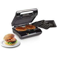 Princess - Kontaktgrill / Sandwichtoaster Compact Pro 800 w 117002 Schwarz von Princess