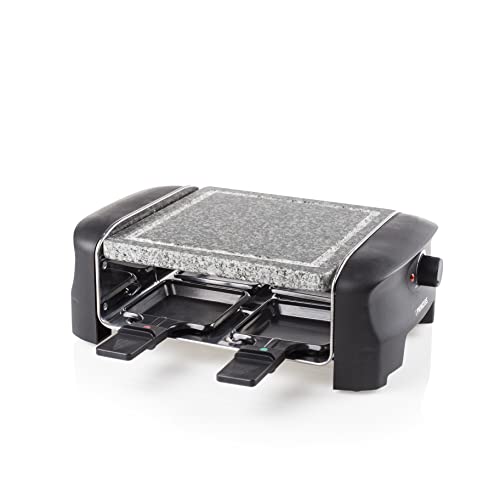 Princess Raclette Grill für bis zu 4 Personen - mit Steingrill und regelbarer Heizstufen, 600 Watt, Schwarz, 162810 Princess Raclette Grill für bis zu 4 Personen - mit Steingrill und regelbarer Heizstufen, 600 Watt, Schwarz, 162810 von Princess