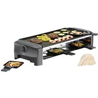 Princess 162840 Raclette 8Pfännchen Schwarz von Princess