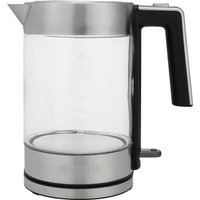 Princess 01.236041.01.001 Wasserkocher schnurlos Edelstahl, Schwarz von Princess