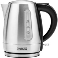 Princess 236023 Wasserkocher schnurlos Edelstahl von Princess
