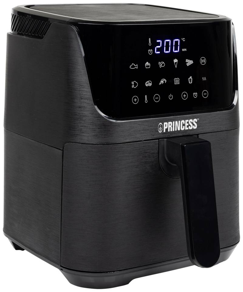 Princess Heißluft Fritteuse 1350 W Antihaftbeschichtung Display Timerfunktion    B-Ware von Princess