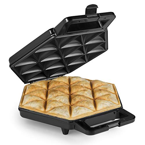 Princess Samosa & Snack Maker - für 24 Samosas in einem Vorgang in 10-15 min, 1200 Watt, Bakelit, 123001, 01.123001.01.001 Princess Samosa & Snack Maker - für 24 Samosas in einem Vorgang in 10-15 min, 1200 Watt, Bakelit, 123001, 01.123001.01.001 von Princess