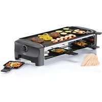 Raclette 8 Grill u. Teppanyaki Party 1200 w, 8 Pfännchen - Princess von Princess