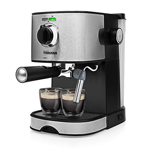 Tristar CM-2275 Espresso-Automat – Dampfdüse – Filter für 1 oder 2 Tassen Kaffee von Princess
