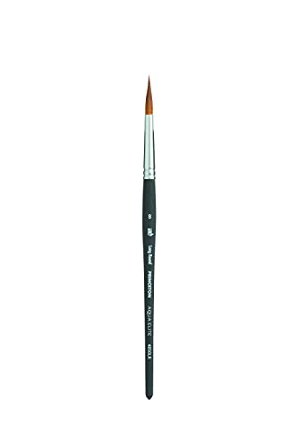 Princeton Aqua Elite NextGen Artist Brush, Series 4850 Synthetic Kolinsky Sable for Watercolor, Long Round, Size 8 von Princeton