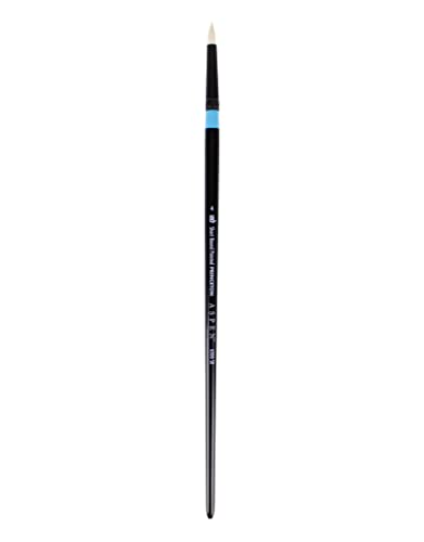 Princeton Aspen, Glare-Free Indoor/Outdoor Brush for Acrylic & Oil, Series 6500S Short Round Pointed Synthetic, Size 4 (P6500SR4) von Princeton