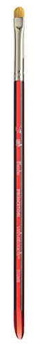 Princeton Velvetouch Artiste, Mixed-Media Brush for Acrylic, Watercolor & Oil, Series 3950 Willow's Blender Luxury Synthetic, Size 1/4 von Princeton