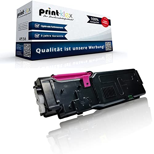 1x Print-Klex Tonerkartusche kompatibel für Dell C2660DN C2600Series C2665DNF C2665DN C2660 C2665 593BBBS 593-BBBS Magenta M von Print-Klex GmbH & Co.KG