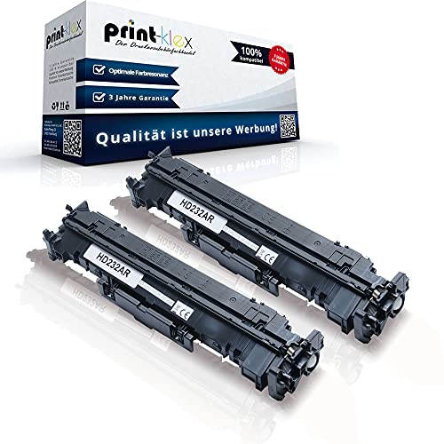 2X Print-Klex Alternative Trommeleinheiten kompatibel für HP Laserjet Pro M 203 dw M 203 Series M 220 Series CF 232A 32A CF-232A CF232A Drum Trommel - Office Pro Serie von Print-Klex GmbH & Co.KG