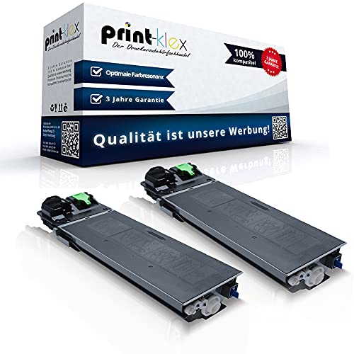 2X Print-Klex Austausch Tonerkartuschen kompatibel für Sharp MX-M 180 Series MX-M 182 MX-M 182 D MX-M 202 D MX-M 232 D MX-235GT MX235GT MX 235GT Black Schwarz - Office Pro Serie von Print-Klex GmbH & Co.KG