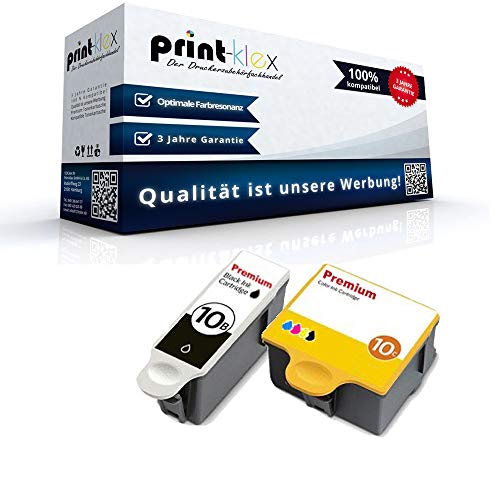 2X Print-Klex Tintenpatronen kompatibel für Kodak ESP 5220 ESP 5230 ESP 5250 ESP 7 ESP 7250 ESP 9 ESP 9250 ESP Office 6150 8955916 NO 10 8955916 NO10 Black + Color - Color Line Serie 2X Print-Klex Tintenpatronen kompatibel für Kodak ESP 5220 ESP 5230 ESP 5250 ESP 7 ESP 7250 ESP 9 ESP 9250 ESP Office 6150 8955916 NO 10 8955916 NO10 Black + Color - Color Line Serie von Print-Klex GmbH & Co.KG
