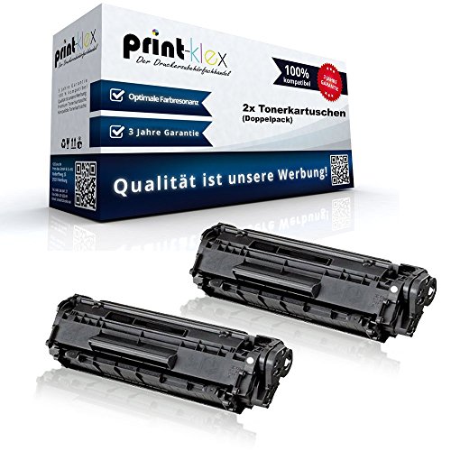 2X Print-Klex Tonerkartuschen - je 2.400 Seiten - kompatibel für Canon I-Sensys MF 244 dw MF 247 dw MF 249 dw 9435B002 Doppelpack Canon 737 - Color Pro Serie von Print-Klex GmbH & Co.KG