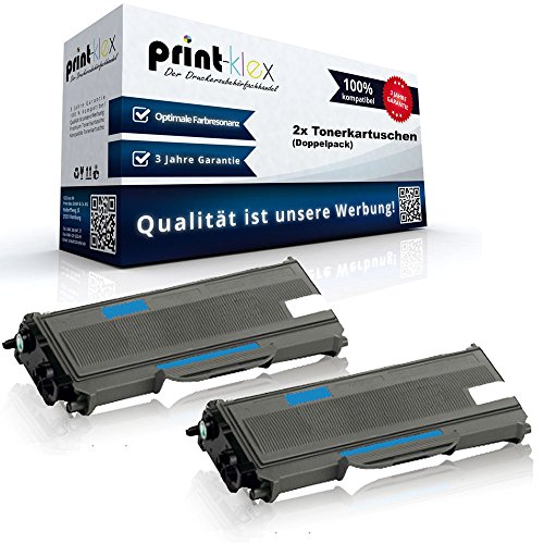 2X Print-Klex Tonerkartuschen kompatibel für Brother HL-5340DN2LT HL-5340DNLT HL-5340DW HL-5350 HL-5350DN HL-5350DN2LT TN3230 TN3280 XXL - Doppelpack von Print-Klex GmbH & Co.KG