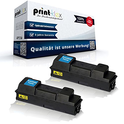 2X Print-Klex Tonerkartuschen kompatibel mit Kyocera FS-3000 Series FS-3040 MFP FS-3040 MFP Plus FS-3100 Series 1T02J10EU0 TK-350 TK350 TK 350 Black Schwarz - Office Plus Serie von Print-Klex GmbH & Co.KG