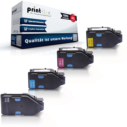 4X Print-Klex Toner kompatibel mit Konica Minolta Bizhub C 3300 i Bizhub C 3301 i Bizhub C 4000 i Bizhub C 4001 i C3300i C3301i C4000i C4001i TNP80 TNP80K TNP80C TNP80M TNP80Y BK Cyan Magenta Yellow von Print-Klex GmbH & Co.KG