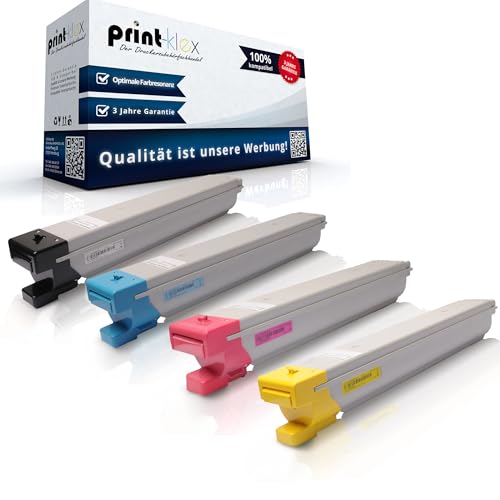 4X Print-Klex Tonerkartusche kompatibel mit Samsung MultiXpress 4 Renovation X 4200 Series X 4220 RX X 4250 LX X 4300 LX X4200 X4220 RX X4250 LX CLT-808S ELS 808S CLT808S Black Cyan Magenta Yellow von Print-Klex GmbH & Co.KG