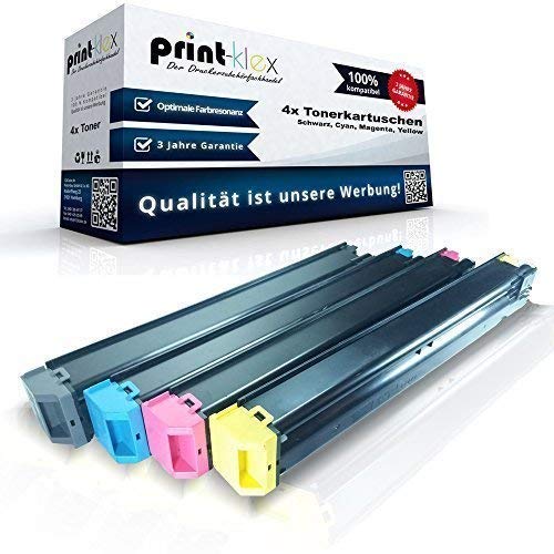 4X Print-Klex Tonerkartuschen kompatibel für Sharp MX 2010U 2310F 2310N 2310U 2614N 3111U 3114N MX23BK MX23C MX23M MX23Y MX-23BK MX-23C MX-23M MX-23Y Black Cyan Magenta Yellow - Office Line Serie von Print-Klex GmbH & Co.KG