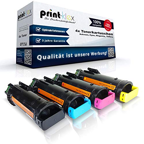 4X Print-Klex Tonerkartuschen kompatibel für Xerox Work Centre 6515DNMIS Work Centre 6515DNS Work Centre 6515N Work Centre 6515NS Work Centre 6515Series Xerox WC6515 Xerox WC 6515 BK CY MA YE - Color 4X Print-Klex Tonerkartuschen kompatibel für Xerox Work Centre 6515DNMIS Work Centre 6515DNS Work Centre 6515N Work Centre 6515NS Work Centre 6515Series Xerox WC6515 Xerox WC 6515 BK CY MA YE - Color von Print-Klex GmbH & Co.KG