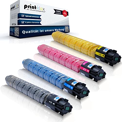 4X Print-Klex Tonerkartuschen kompatibel mit Ricoh Aficio MP C 401 sr MP C 401 srsp MP C 401 zsp MP C 401 zsrsp 842038 842039 842040 842041 Schwarz Blau Rot Gelb - Office Quantum Serie 4X Print-Klex Tonerkartuschen kompatibel mit Ricoh Aficio MP C 401 sr MP C 401 srsp MP C 401 zsp MP C 401 zsrsp 842038 842039 842040 842041 Schwarz Blau Rot Gelb - Office Quantum Serie von Print-Klex GmbH & Co.KG