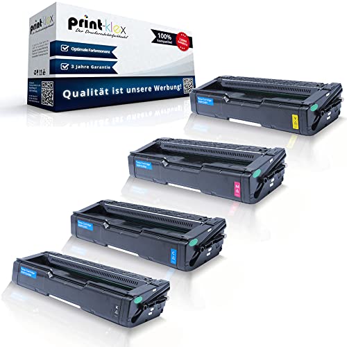 4X Print-Klex Tonerkartuschen kompatibel mit Ricoh SP C340 DN SP C341 407899 407900 407901 407902 Schwarz Blau Rot Gelb BKCMY - Office Pro Serie 4X Print-Klex Tonerkartuschen kompatibel mit Ricoh SP C340 DN SP C341 407899 407900 407901 407902 Schwarz Blau Rot Gelb BKCMY - Office Pro Serie von Print-Klex GmbH & Co.KG