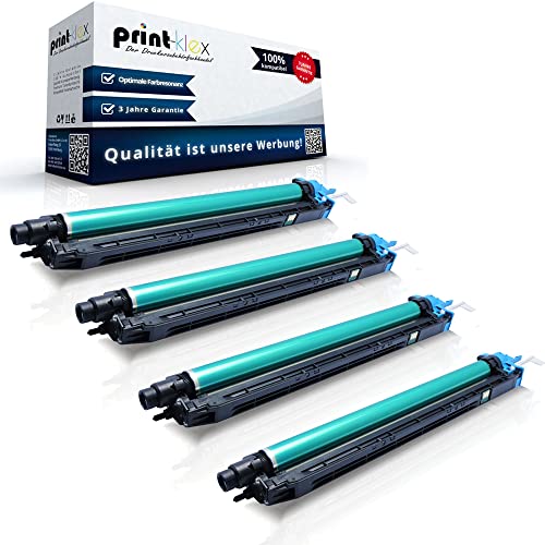 4X Print-Klex Trommeleinheiten kompatibel mit Konica Minolta Bizhub C 220 Bizhub C 280 Bizhub C 360 DR-311 DR 311 DR311 Schwarz + 3X Farbig - Office Print Serie von Print-Klex GmbH & Co.KG