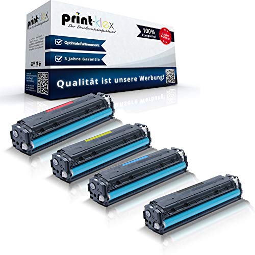 4X Print-Klex XXL Tonerkartuschen kompatibel für HP Color Laserjet CP2020 CP2025 CP2025DN CP2025N CP2025X CM2320 CM2320N CP2025 DN N X- Toner Set (alle 4 Farben) CC530 CC531 CC532 CC533 von Print-Klex GmbH & Co.KG