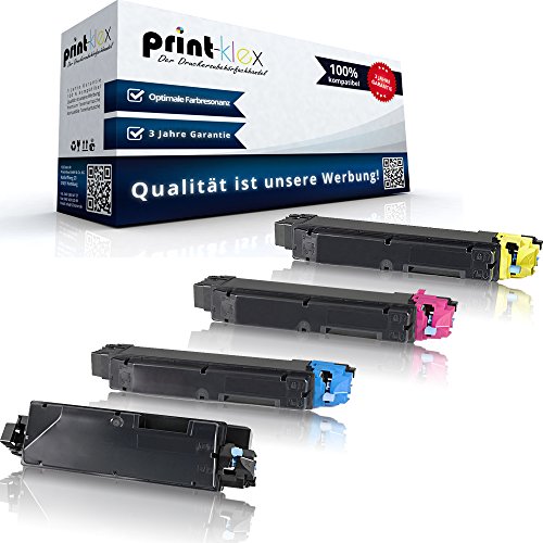 Print-Klex 4x Kompatible Tonerkartuschen für Kyocera ECOSYS M 6030 cdn ECOSYS M 6530 cdn ECOSYS P 6130 cdn TK5140 TK 5140 TK-5140 K TK 5140K TK5140K Black Cyan Magenta Yellow - Office Plus Serie Print-Klex 4x Kompatible Tonerkartuschen für Kyocera ECOSYS M 6030 cdn ECOSYS M 6530 cdn ECOSYS P 6130 cdn TK5140 TK 5140 TK-5140 K TK 5140K TK5140K Black Cyan Magenta Yellow - Office Plus Serie von Print-Klex GmbH & Co.KG