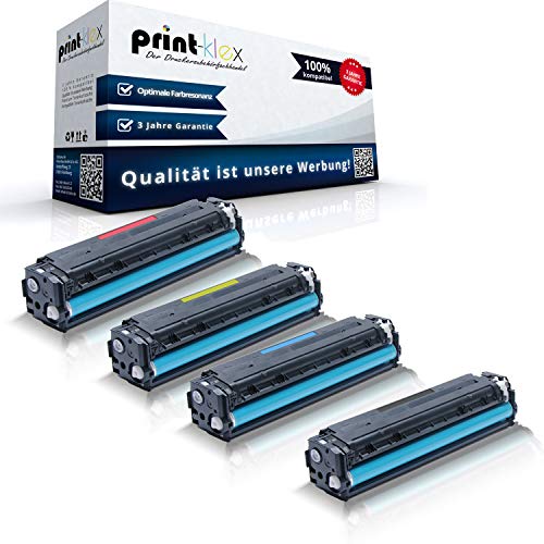 4x Print-Klex XXL Toner kompatibel für HP LaserJet CP1525 Laser Jet CP1525n CP1525nw CP1526nw LaserJet Pro CM1410Series CM1411fn HP128A - Sparset (alle 4 Farben) von Print-Klex GmbH & Co.KG