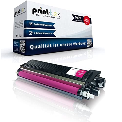 Print-Klex Tonerkartusche kompatibel für Brother DCP 9017 CDW DCP 9022 CDW MFC 9142 CDN MFC 9332 CDW MFC 9342 CDW HL 3142 CW HL 3152 CDW HL 3172 CW TN242 TN 242 TN 242M TN246 TN246M Magenta Rot -Color von Print-Klex GmbH & Co.KG