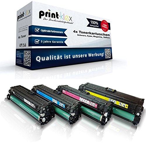 4x Print-Klex Toner kompatibel für HP Laserjet Enterprise 700 Color M775Series Enterprise 700 Color M775 z MFP Enterprise 700 Color MFP M775 z plus 651 CE 340 CE 341 CE 342 CE 343 Black Cyan Magenta 4x Print-Klex Toner kompatibel für HP Laserjet Enterprise 700 Color M775Series Enterprise 700 Color M775 z MFP Enterprise 700 Color MFP M775 z plus 651 CE 340 CE 341 CE 342 CE 343 Black Cyan Magenta von Print-Klex GmbH & Co.KG