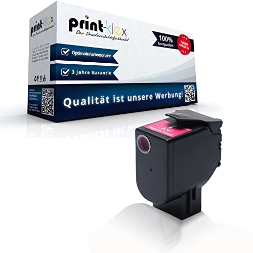 Print-Klex Alternative XXXL Tonerkartusche Kompatibel für Lexmark C 2132 XC 2100 Series XC 2130 XC 2132 24B6009 Magenta Rot - Office Plus Serie von Print-Klex GmbH & Co.KG