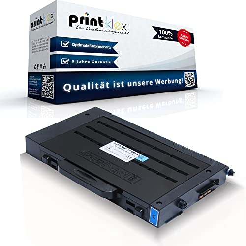 Print-Klex Alternative XXXL Tonerkartusche Kompatibel für Samsung CLP 510 CLP 510 N CLP 510 NG CLP 510 R CLP-510D5C ELS CLP 510D5C CLP510D5C Cyan Blau - Office Plus Serie von Print-Klex GmbH & Co.KG