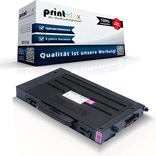 Print-Klex Alternative XXXL Tonerkartusche Kompatibel für Samsung CLP 510 CLP 510 N CLP 510 NG CLP 510 R CLP-510D5M ELS CLP 510D5M CLP510D5M Magenta Rot - Office Plus Serie von Print-Klex GmbH & Co.KG