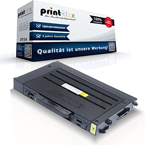 Print-Klex Alternative XXXL Tonerkartusche Kompatibel für Samsung CLP 510 CLP 510 N CLP 510 NG CLP 510 R CLP-510D5Y ELS CLP 510D5Y CLP510D5Y Yellow Gelb - Office Plus Serie von Print-Klex GmbH & Co.KG