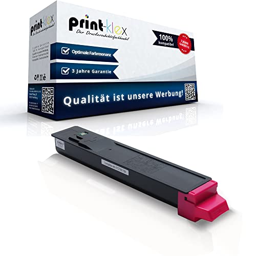Print-Klex Austausch XXL Tonerkartusche kompatibel für Kyocera ECOSYS M 8130 cidn ECOSYS M 8130 CIN 1T02P3BNL0 TK-8115M TK8115M TK 8115M TK8115 Rot Magenta - Office Pro Serie von Print-Klex GmbH & Co.KG
