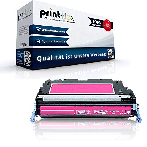 Print-Klex Tonerkartusche kompatibel für HP Color LaserJet 4700 Color LaserJet 4700DN Color LaserJet 4700DTN Q5953A Magenta Rot von Print-Klex GmbH & Co.KG