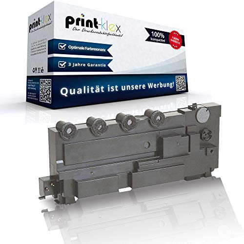 Print-Klex Resttonerbehälter kompatibel für Lexmark CS410n CS410Series CS510de CS510dte CS510Series CX310dn CX310n CX310Series CX410de CX410dte CX410e CX410Series C540X75G Resttoner - Color Serie von Print-Klex GmbH & Co.KG