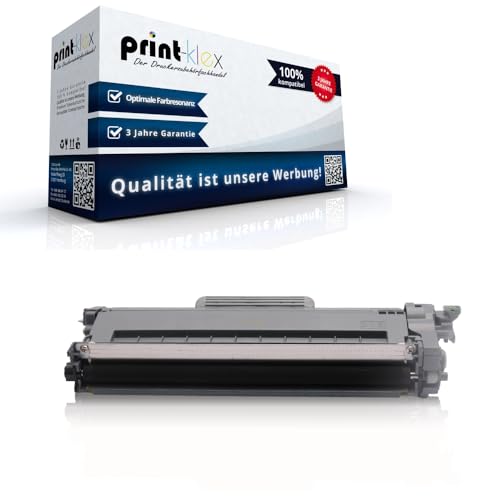 Print-Klex Tonerkartusche kompatibel für Brother MFC-L 2827 DW MFC-L 2960 DW MFC-L 2827 DWXL MFC-L 2835 DW MFC-L 2860 DW TN2510XL TN-2510XL TN 2510XL Schwarz 3.000 Seiten - Color Plus Serie von Print-Klex GmbH & Co.KG