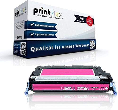 Print-Klex Tonerkartusche kompatibel mit HP Color LaserJet 5500 Color LaserJet 5500DN Color LaserJet 5500DTN Color LaserJet 5500HDN Color LaserJet 5500N C9733A Magenta von Print-Klex GmbH & Co.KG