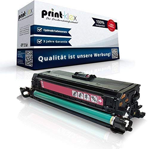 Print-Klex Tonerkartusche kompatibel für HP LaserJet Pro 500 Series HP CE403A CE403 HP 507A Magenta Rot - Office Light Serie von Print-Klex GmbH & Co.KG