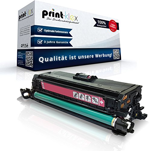 Print-Klex Tonerkartusche kompatibel für HP LaserJet Pro 500 color MFP M 570dw Pro 500 Series HP CE403A CE403 Rot Magenta - Easy Plus Serie von Print-Klex GmbH & Co.KG