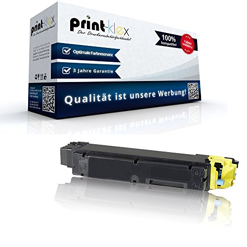 Print-Klex Tonerkartusche kompatibel für Kyocera Copystar M6035cidn M6535cidn P6035cdn TK5150Y TK-5150Y TK 5150Y Yellow Gelb - Office Quantum Serie von Print-Klex GmbH & Co.KG