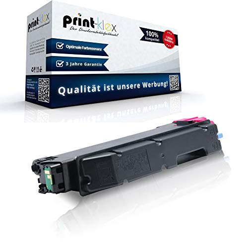 Print-Klex Tonerkartusche kompatibel für Kyocera ECOSYS M 6230 cidn ECOSYS M 6230 cidnt ECOSYS M 6630 cidn ECOSYS P 6230 CDN TK5270 TK 5270M TK 5270 1T02TVBNL0 TK-5270M Magenta Rot - Office Plus Seri von Print-Klex GmbH & Co.KG