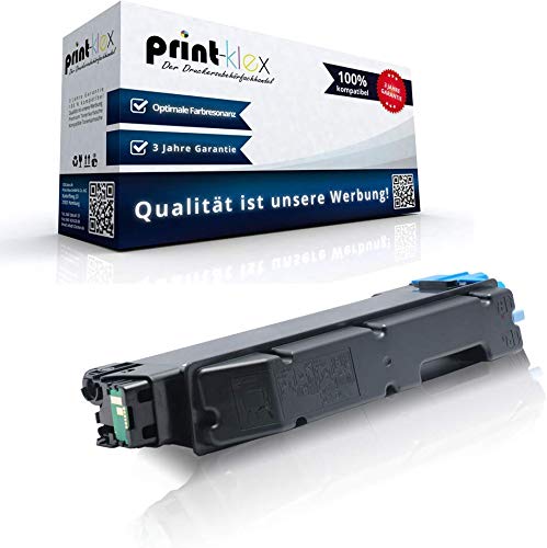 Print-Klex Tonerkartusche kompatibel für Kyocera ECOSYS M 6235 cidn ECOSYS M 6235 cidnt ECOSYS M 6635 cidn ECOSYS P 6235 CDN TK 5280 TK5280 TK 5280C 1T02TWCNL0 TK-5280C Cyan Blau - Office Plus Serie von Print-Klex GmbH & Co.KG