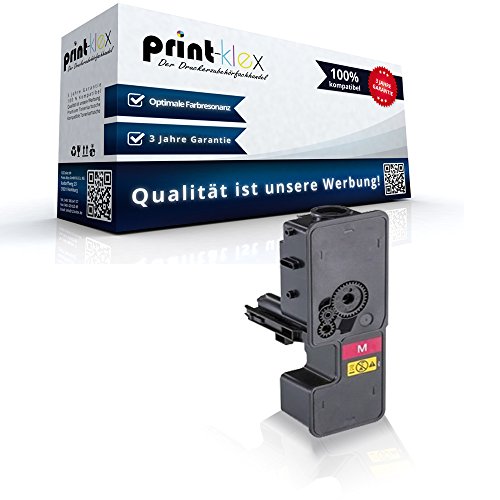 Print-Klex Tonerkartusche kompatibel für Kyocera ECOSYSP5021cdn ECOSYSP5021cdw ECOSYSP5021Series 1T02R9BNL1 TK5220 TK 5220 TK-5220 M TK 5220 M Rot Magenta - Office Line Serie von Print-Klex GmbH & Co.KG